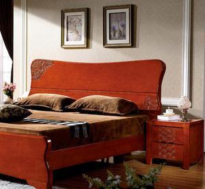 【橡木床南康廠家批發(fā)直銷1.8米實木床雙人床簡約中式1.5米】價格_廠家_圖片 -