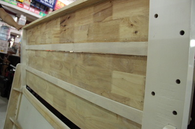 【南康兒童實木床 1.5米1.2米特價兒童床 白色烤漆橡木兒童床】價格,廠家,圖片,床類,南康遠昌家具廠-