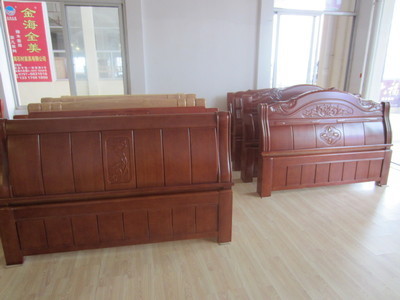 【批發 眾發家具廠橡木床 實木床批發!】價格,廠家,圖片,床類,南康眾發家具銷售部-