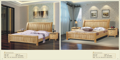 【橡木床 1.5/ 1.8米全實(shí)木床 南康家具 批發(fā)801Y#】?jī)r(jià)格,廠家,圖片,床類(lèi),南康市鴻鵠家具經(jīng)銷(xiāo)部-