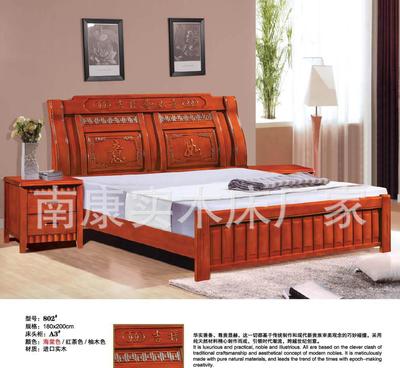 【家居802實(shí)木床七根精品床子實(shí)木床邊】?jī)r(jià)格_廠家_圖片 -