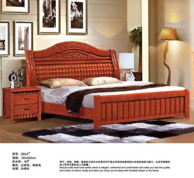 【南康生泰家具廠實木床精品年底回饋買209送一,歡迎聯系西安】價格_廠家_圖片 -