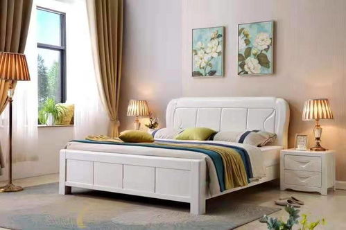 江西南康實木床廠家 南康實木床批發(fā)價格 南康橡木床工廠直銷