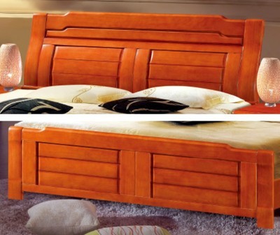 南康同輝家具廠661#橡木實(shí)木雙人床 簡約大眾款，品質(zhì)與實(shí)惠并存